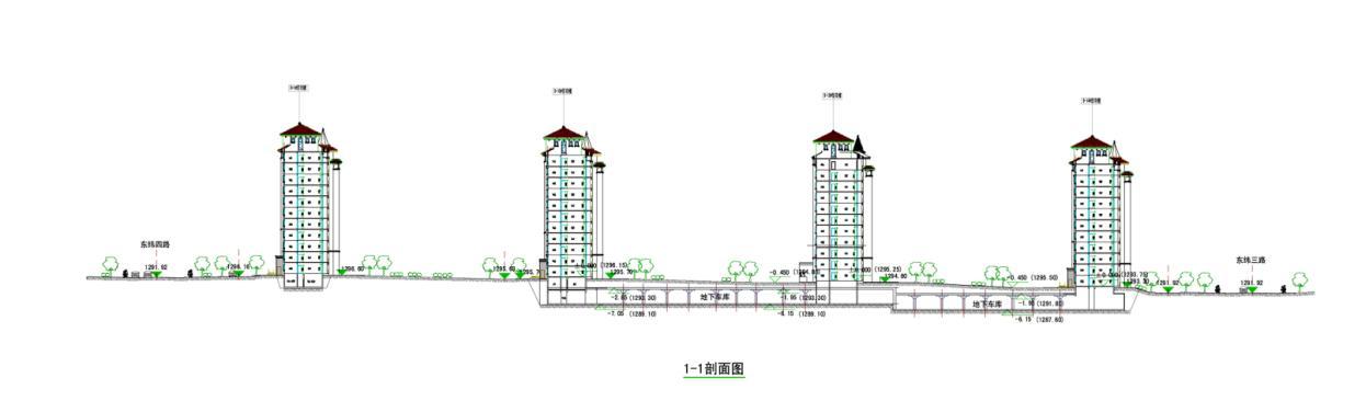 [内蒙古]现代方格构图住宅小区建筑设计方案文本（16年...施工图下载【ID:149783116】