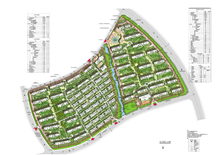 [江苏]花卉大道地块住宅小区建筑规划设计方案文本cad施工图下载【ID:166216132】