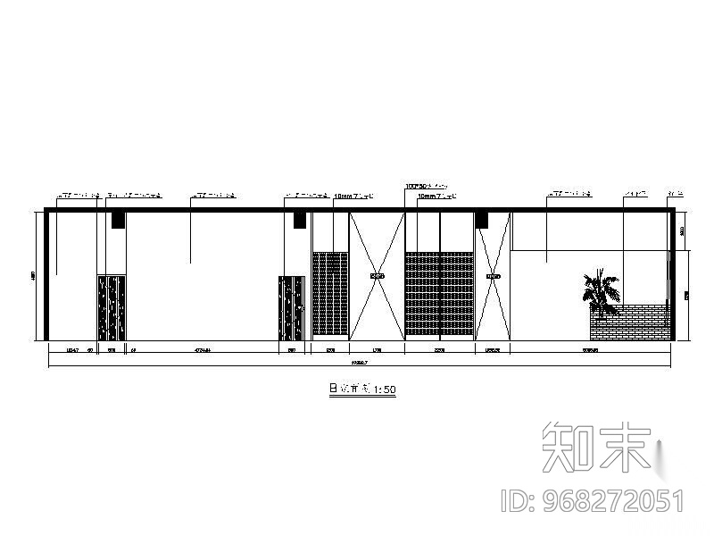 简约风格办公室装修图(含实景)cad施工图下载【ID:968272051】