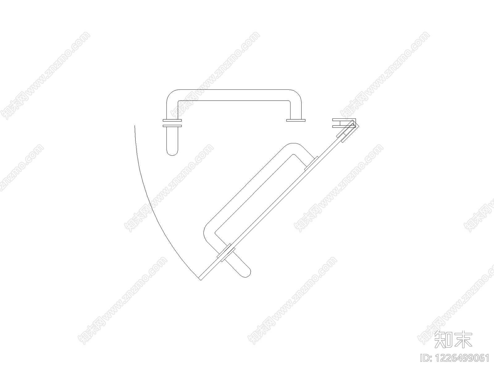 常用图块cad施工图下载【ID:1226499061】
