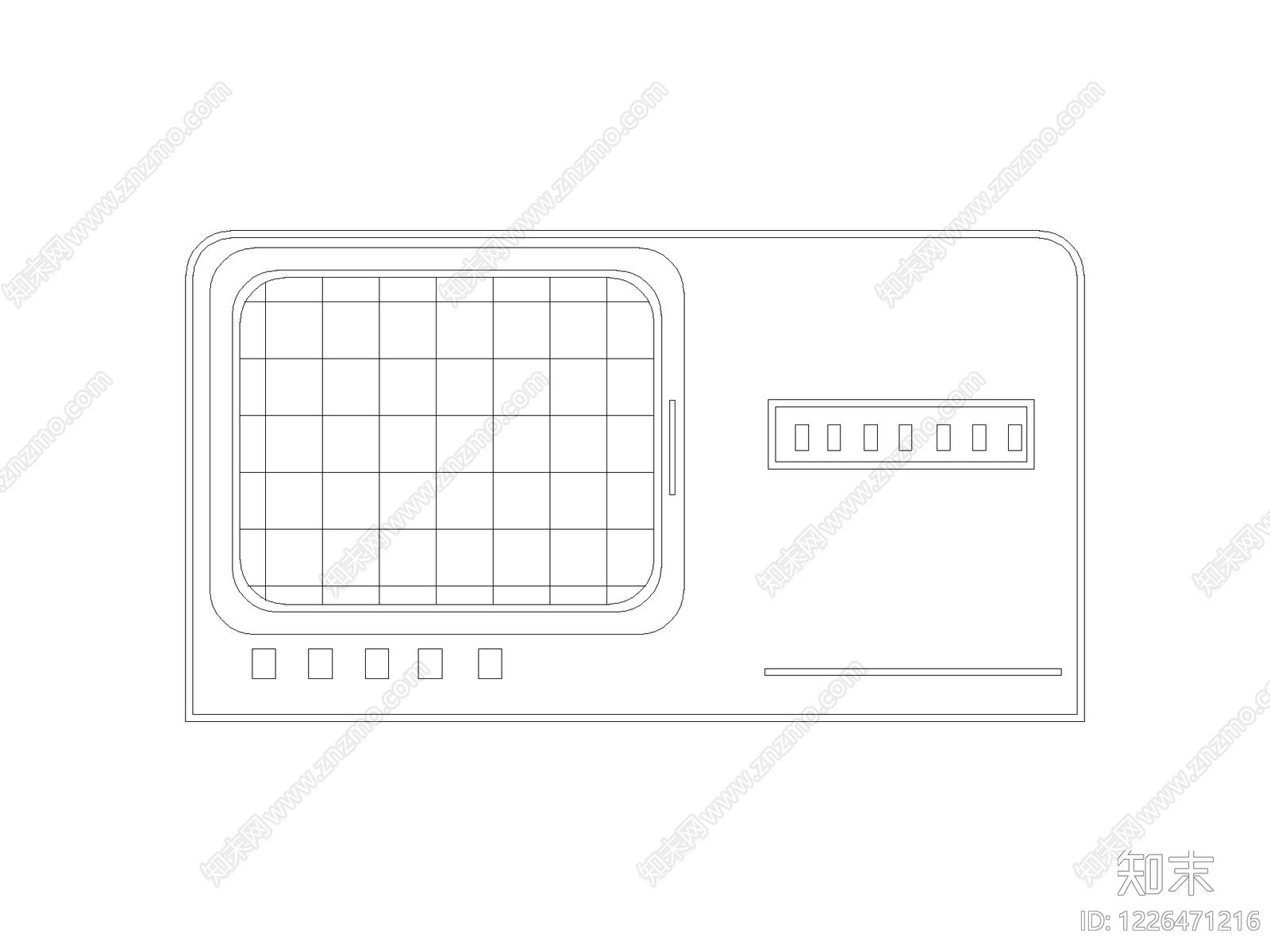 柜子cad施工图下载【ID:1226471216】