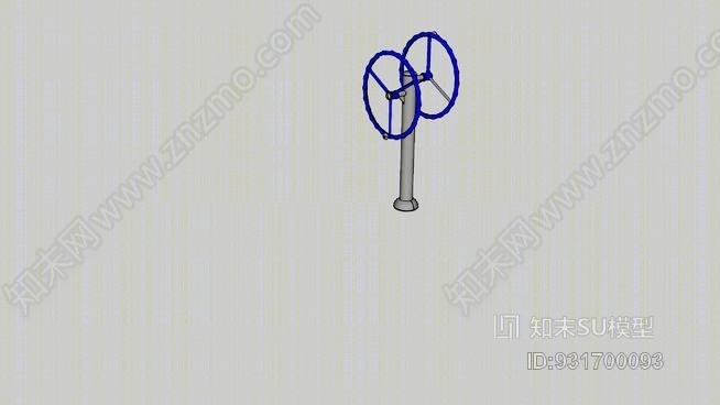 户外健身器材“车轮”SO-1034SU模型下载【ID:931700093】