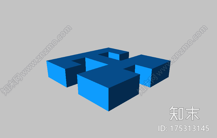 三板的碳立方体拼图3d打印模型下载【ID:175313145】