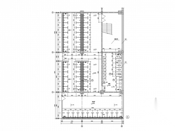[上海]2层现代风格体育馆建筑施工图cad施工图下载【ID:165742122】