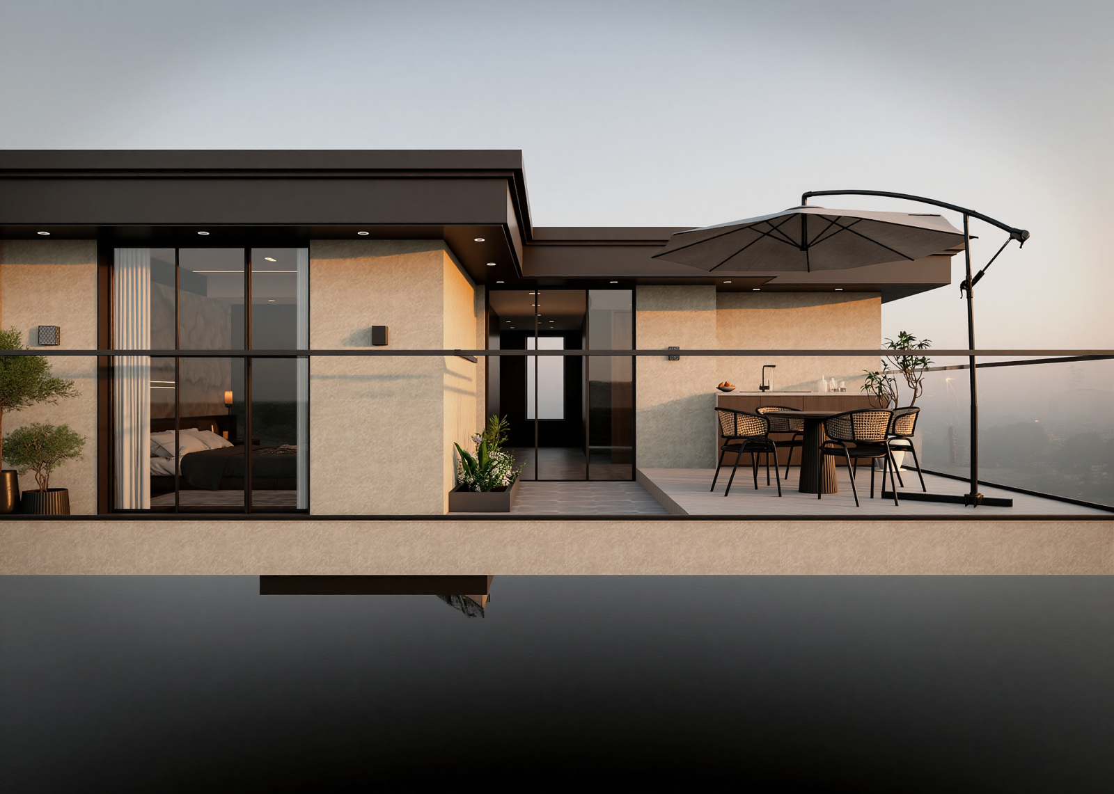 意式独栋别墅3D模型下载【ID:1214714247】