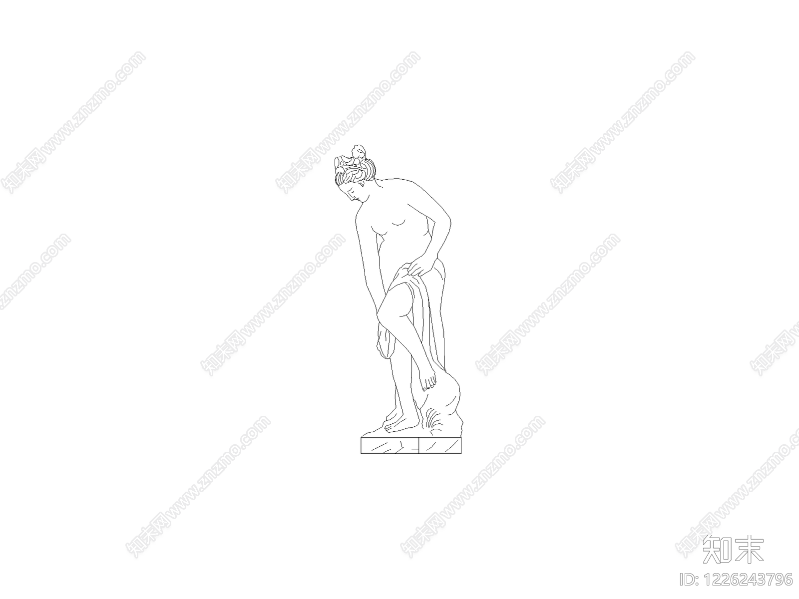 摆件CAD图纸