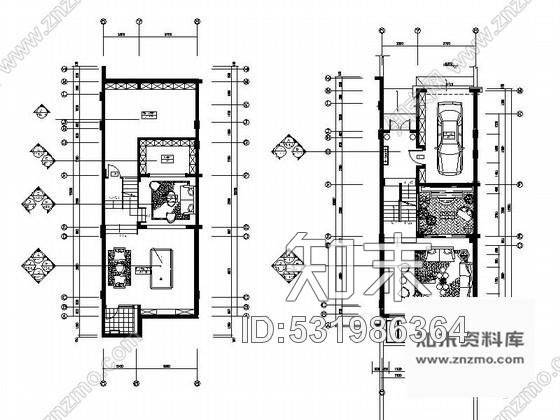 施工图上海某新古典欧式三层别墅样板间室内施工图含效果cad施工图下载【ID:531986364】