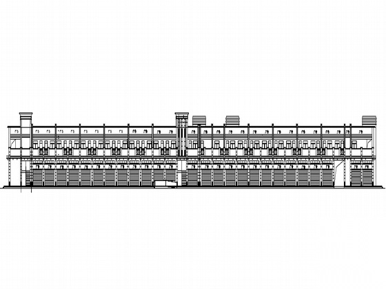 [东莞市石碣镇]某经济联合社农贸市场建筑施工套图（200...cad施工图下载【ID:165138183】