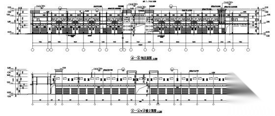 [东莞市石碣镇]某经济联合社农贸市场建筑施工套图（200...cad施工图下载【ID:165138183】