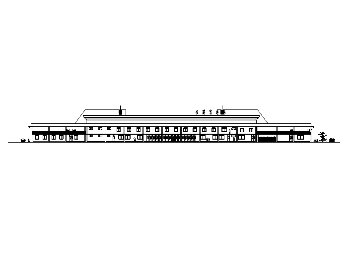 二级公路客运站建筑施工图施工图下载【ID:160733126】