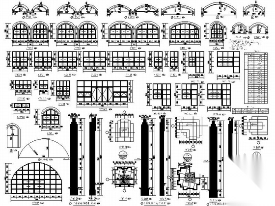 [四川]欧式风格二层6班幼儿园建筑施工图（知名设计院）cad施工图下载【ID:165405154】