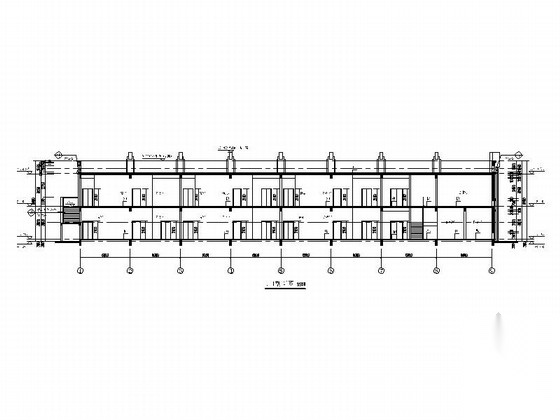 [四川]欧式风格二层6班幼儿园建筑施工图（知名设计院）cad施工图下载【ID:165405154】