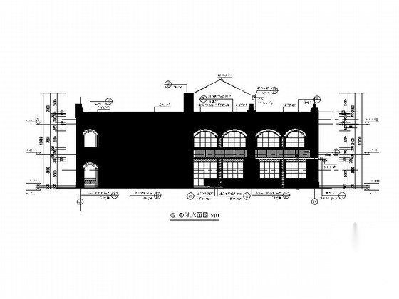 [四川]欧式风格二层6班幼儿园建筑施工图（知名设计院）cad施工图下载【ID:165405154】