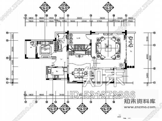 施工图广州欧式通透秀气三层别墅室内CAD施工图含效果图施工图下载【ID:531973386】