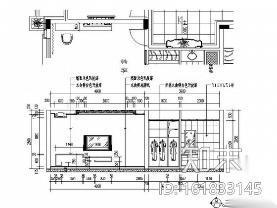 [浙江]某花园别墅奢华欧式全套装修图（含效果）施工图下载【ID:161833145】