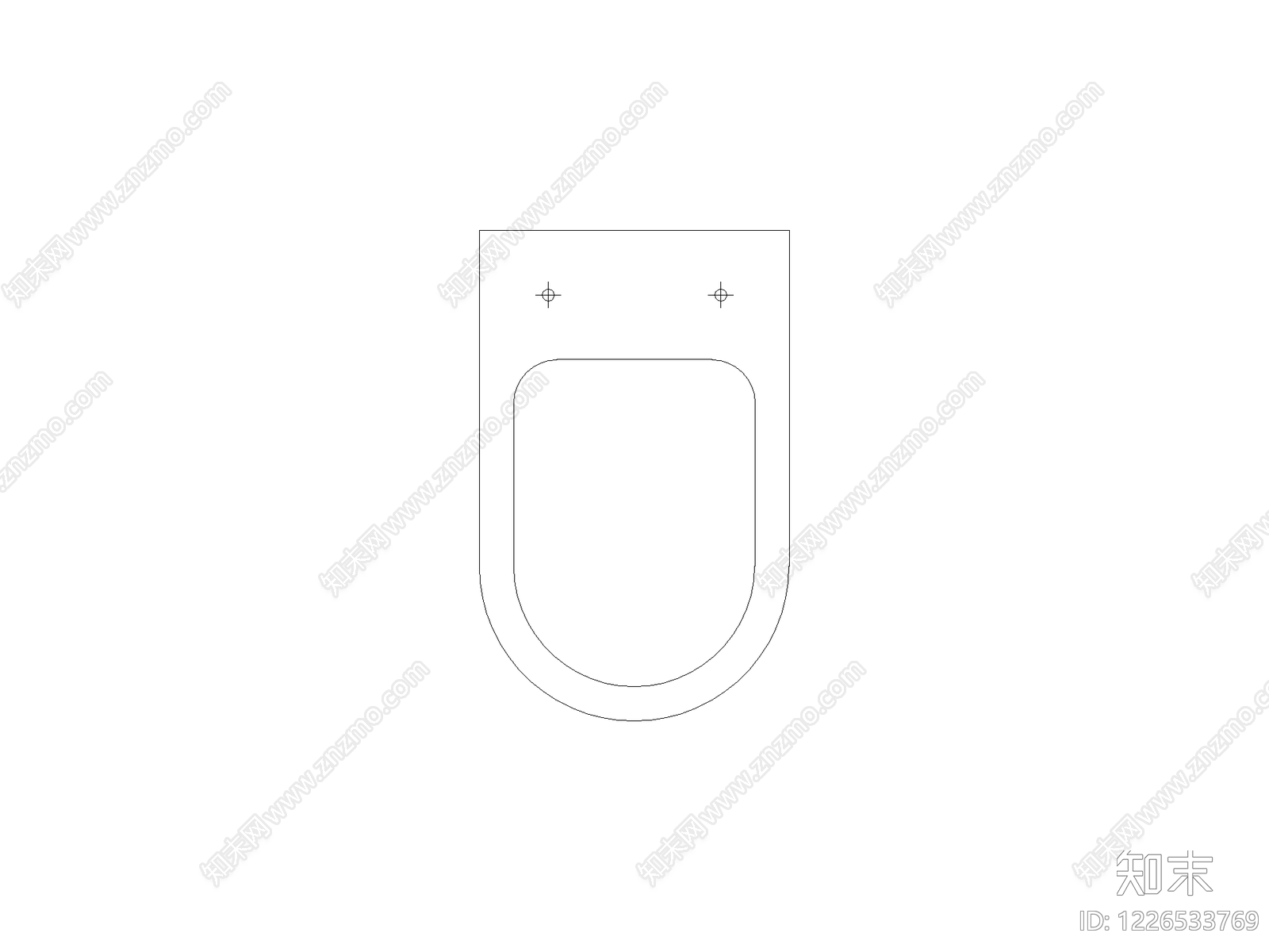 现代开关插座CAD图纸
