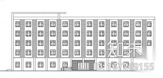 [南京]某五层生产办公楼建筑施工图(毕业设计)施工图下载【ID:167269155】