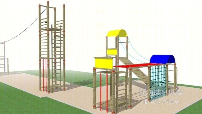 积木SU模型下载【ID:47756300】