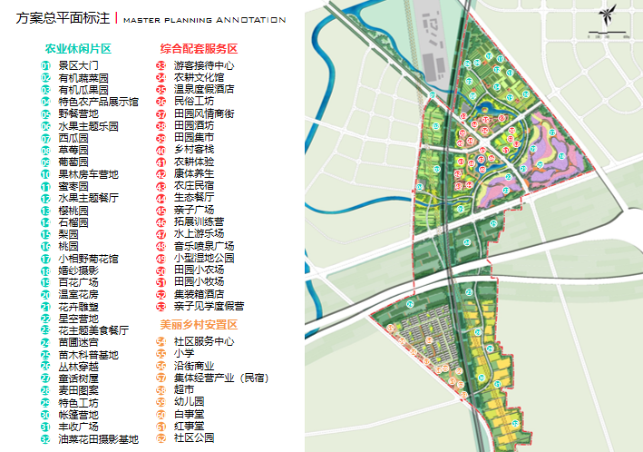 [河南]郑州市美丽乡村规划文本+CAD总平面图施工图下载【ID:160687146】