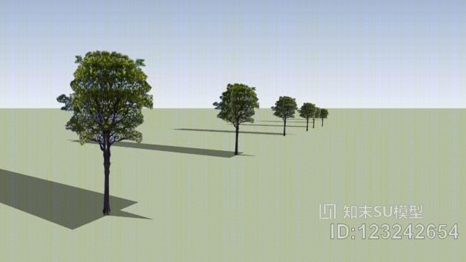 -皮托戴尔桃树街SU模型下载【ID:123242654】