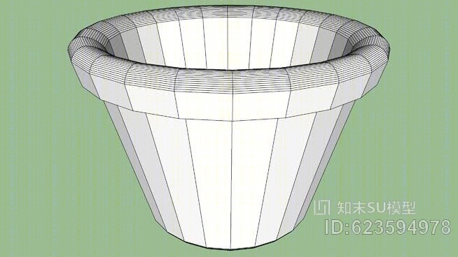 花盆SU模型下载【ID:623594978】