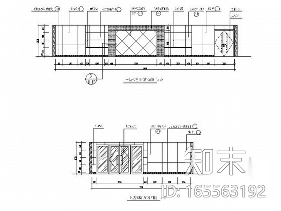 [郑州]某大学附属医院门诊现代医技楼室内施工图cad施工图下载【ID:165563192】