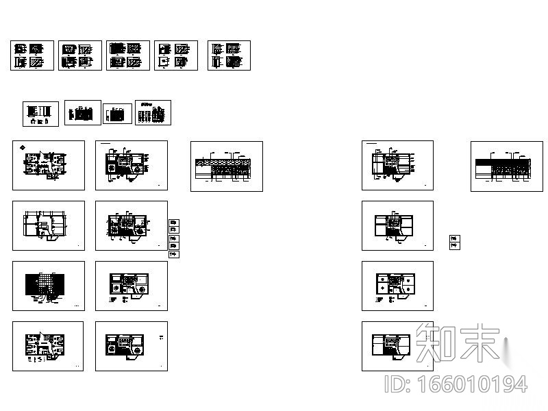 56㎡美容美体会所设计方案cad施工图下载【ID:166010194】