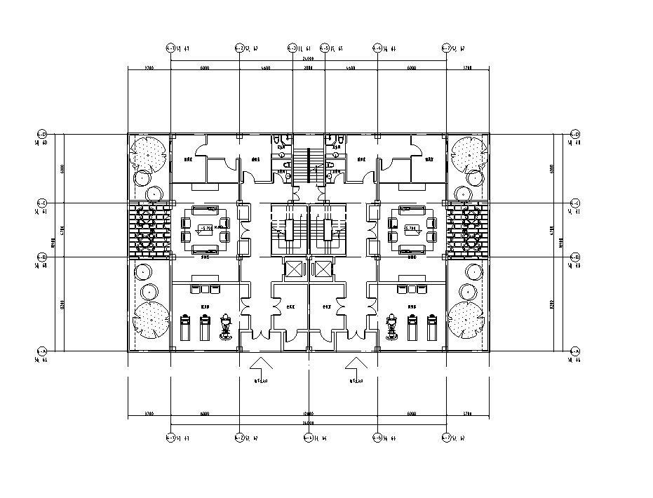 [山东]现代风格海尔企业办公楼建筑施工图设计（CAD）cad施工图下载【ID:149945143】