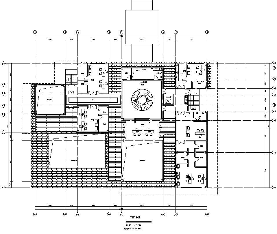 [山东]现代风格海尔企业办公楼建筑施工图设计（CAD）cad施工图下载【ID:149945143】