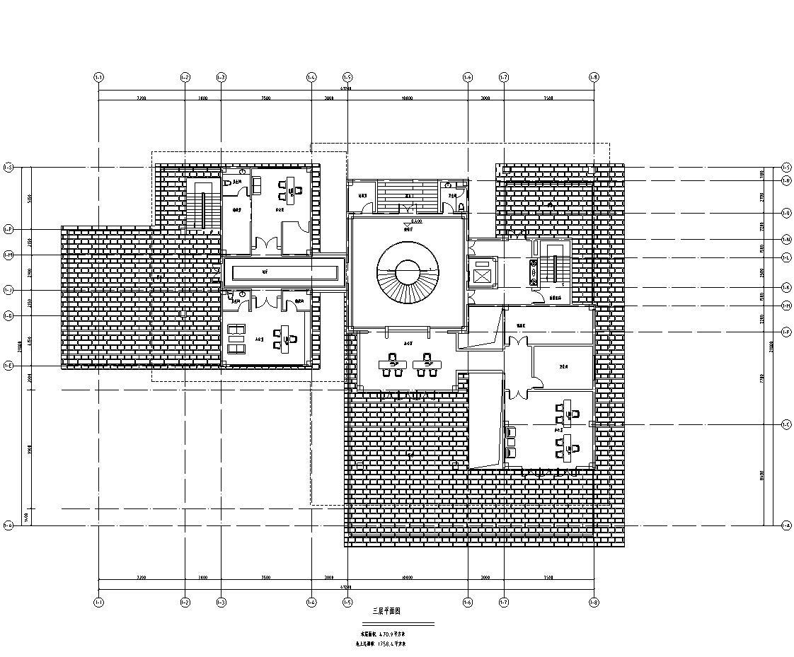 [山东]现代风格海尔企业办公楼建筑施工图设计（CAD）cad施工图下载【ID:149945143】