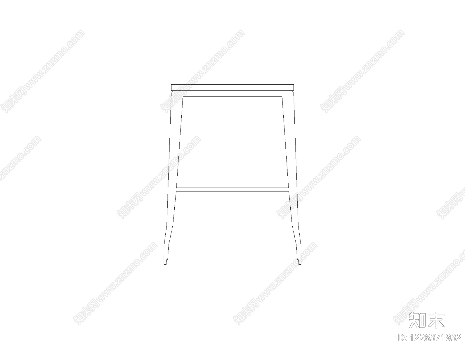 椅子CAD图纸