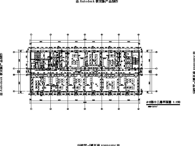 [江苏]高层框剪结构大学校区实验楼建筑施工图cad施工图下载【ID:151550137】