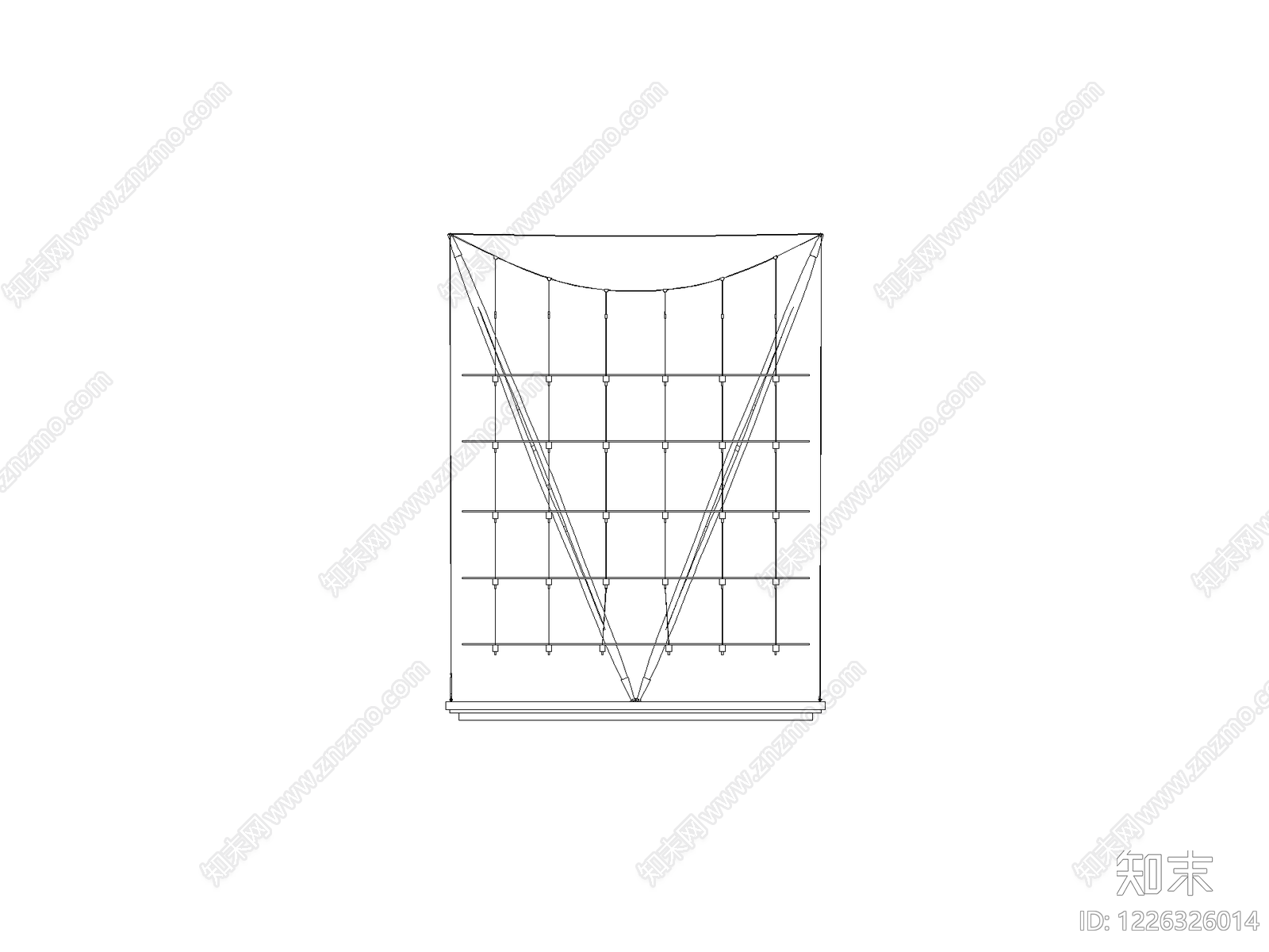 背景墙CAD图纸