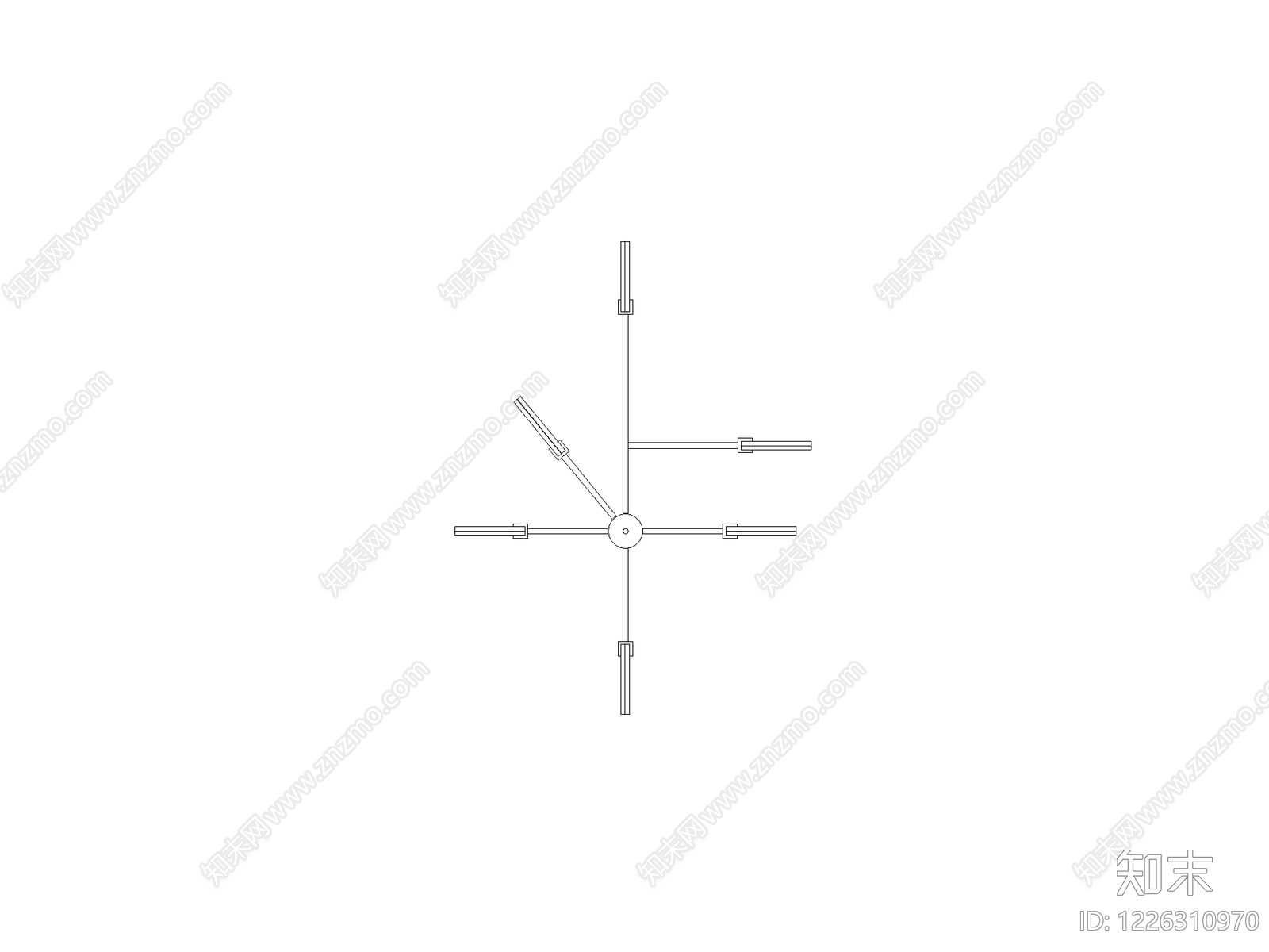 五金管件cad施工图下载【ID:1226310970】