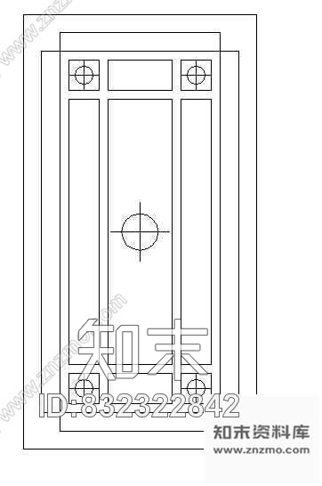 中式天花cad施工图下载【ID:832322842】