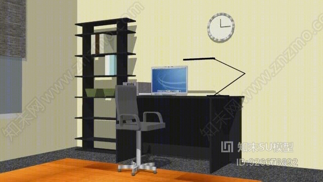 智能家具办公室SU模型下载【ID:926678892】