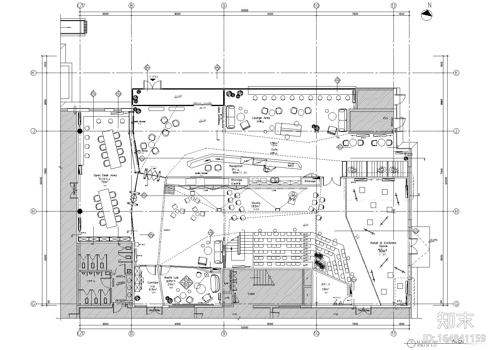 [海南]数据谷办公空间全套项目资料_效果图施工图下载【ID:164841159】