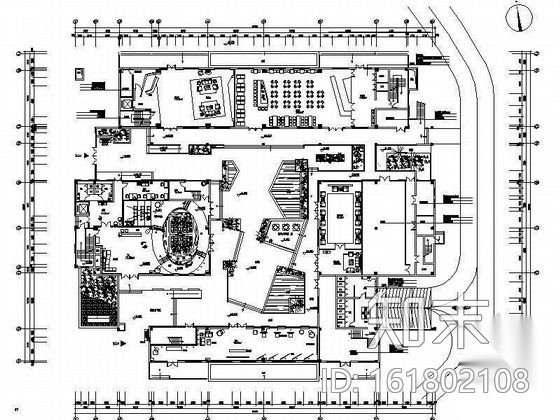 [无锡]科学院软件研究中心现代办公楼装修施工图（含效果...施工图下载【ID:161802108】