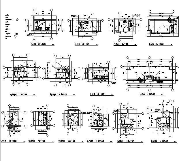 [海南]高层全专业审图后住宅建筑施工图（含全专业及车...cad施工图下载【ID:149776113】