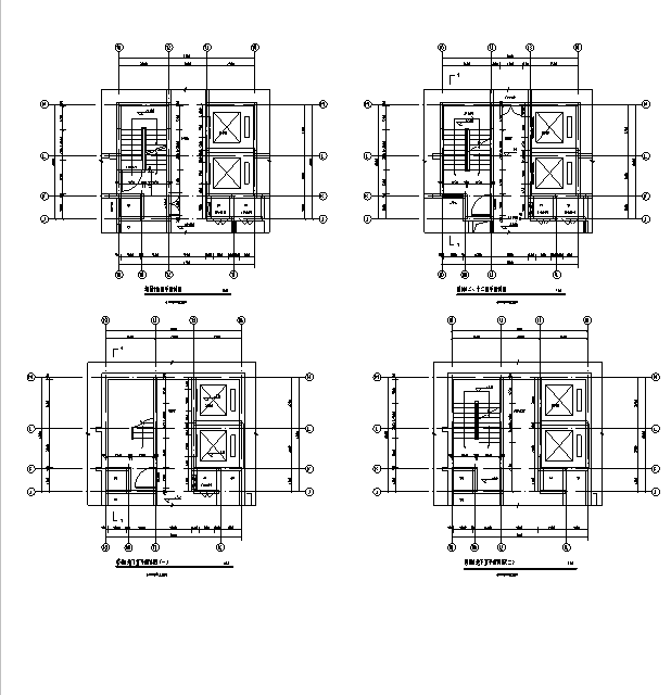 [海南]高层全专业审图后住宅建筑施工图（含全专业及车...cad施工图下载【ID:149776113】