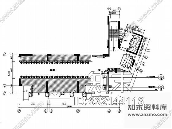 施工图广州南湖某花园洋房大堂装修图施工图下载【ID:632144116】