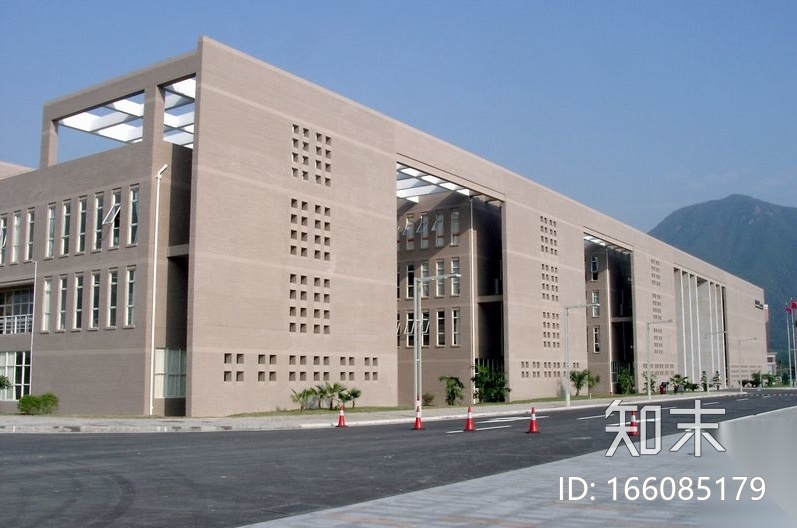 北师大附中一期建筑设计文本cad施工图下载【ID:166085179】