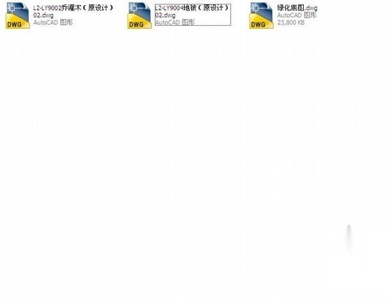 [武汉]某住宅区公共广场绿化工程施工图cad施工图下载【ID:161095185】