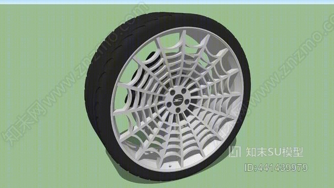 现代汽车SU模型草图
