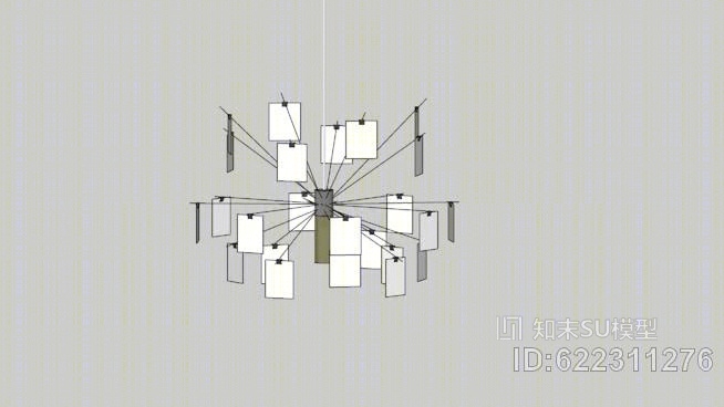 其他灯具SU模型下载【ID:622311276】