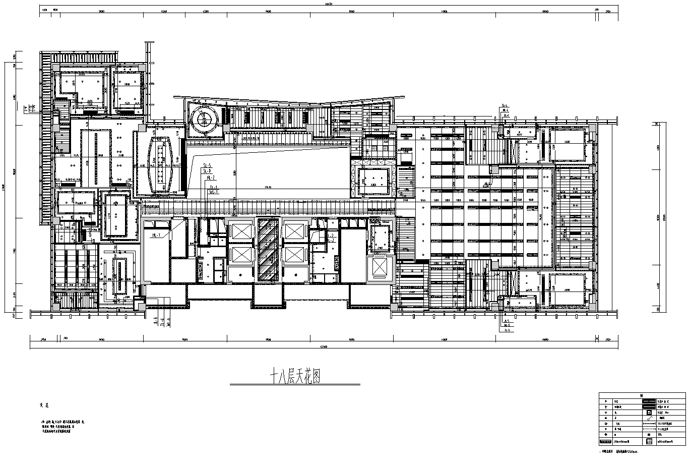 [广州]万骏总部办公楼工装设计施工图施工图下载【ID:161739185】