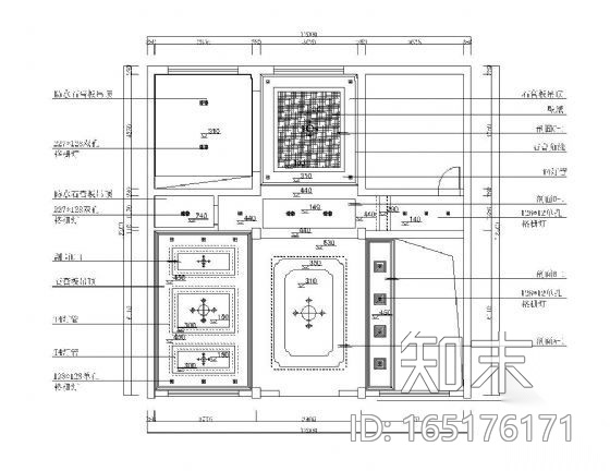 家装吊顶详图3施工图下载【ID:165176171】