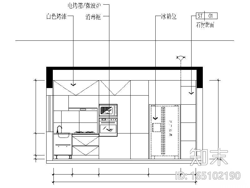 [广州]温馨舒适小型别墅室内设计CAD施工图（含效果图、...施工图下载【ID:165102190】