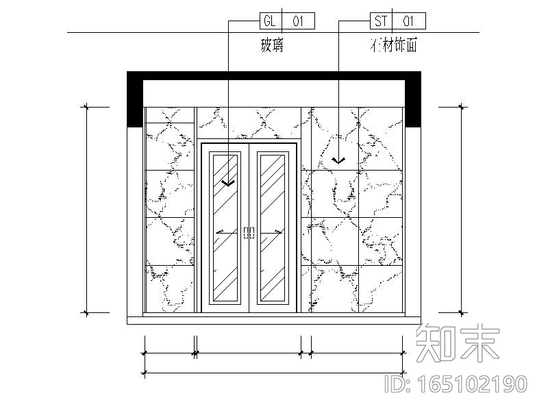 [广州]温馨舒适小型别墅室内设计CAD施工图（含效果图、...施工图下载【ID:165102190】