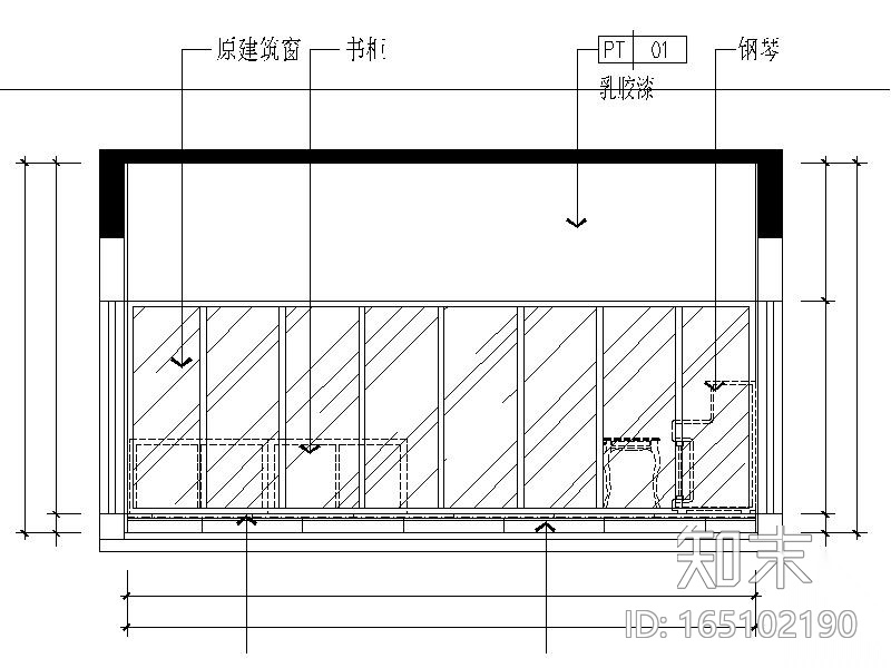 [广州]温馨舒适小型别墅室内设计CAD施工图（含效果图、...施工图下载【ID:165102190】